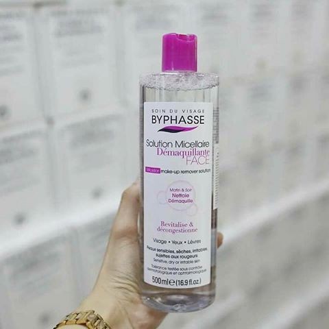 Nước Tẩy Trang BYPHASSE Solution Micerallaire Face - 500ml