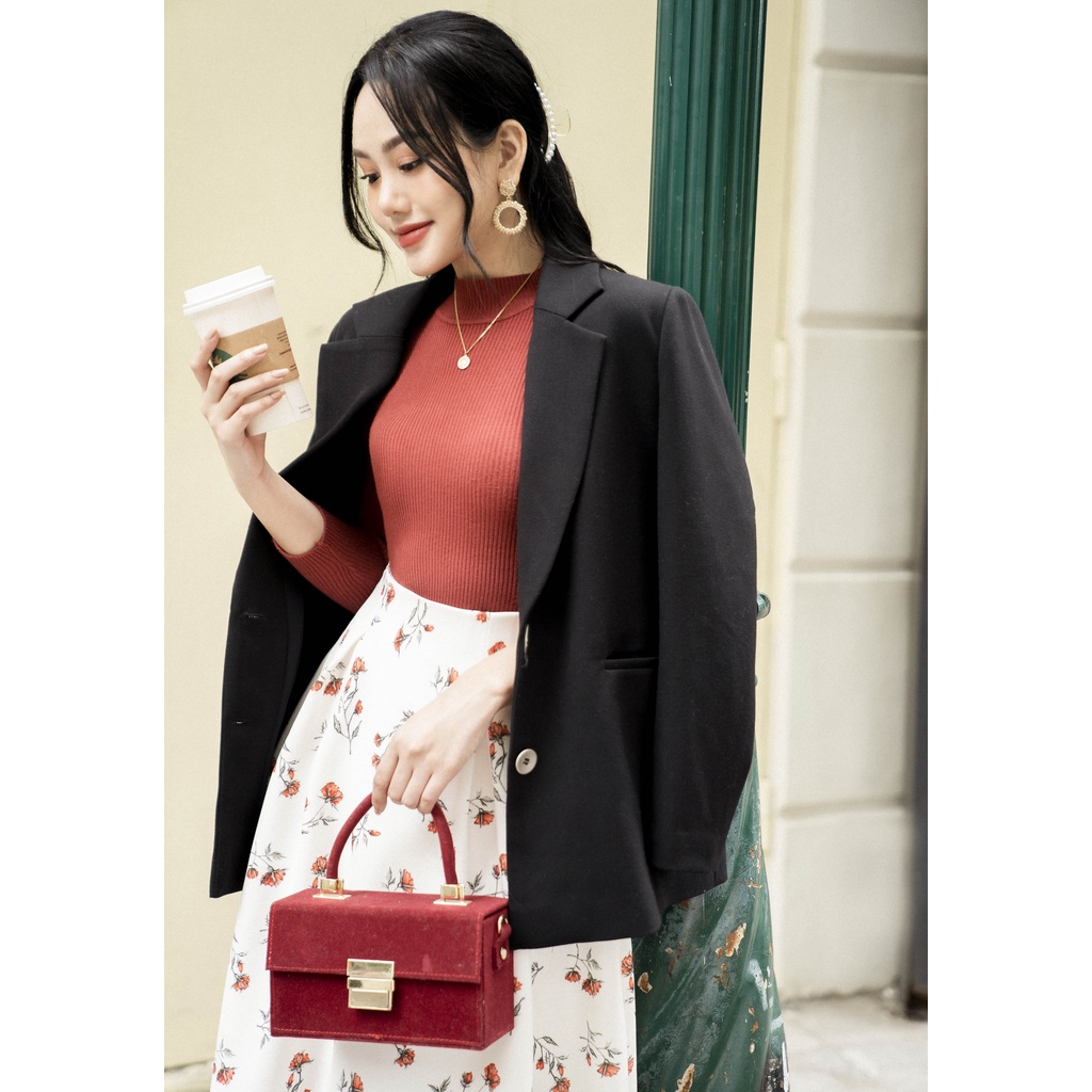 Áo khoác blazer đen 2 lớp_1AK040DE_Lep' | BigBuy360 - bigbuy360.vn