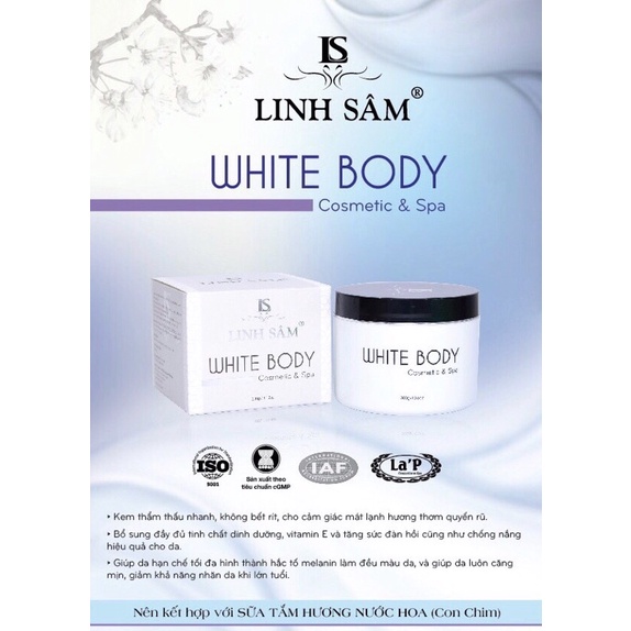 Kem body Linh Sâm 400g