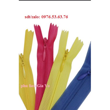 dây kéo 40cm giọt lệ