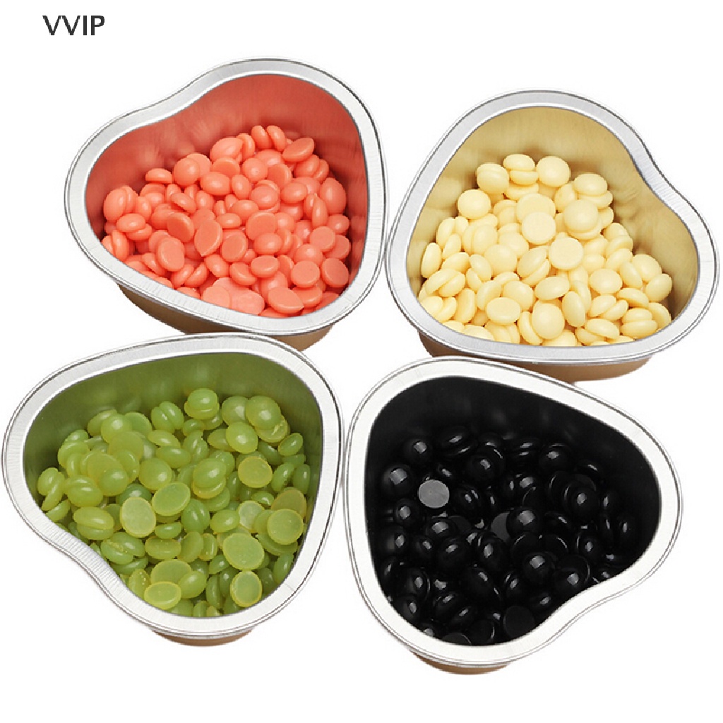 Vvvn 1Pc New Melting Wax Bowl Film Hard Wax Pellet Waxing Hair Removal Bean Bowl Jelly