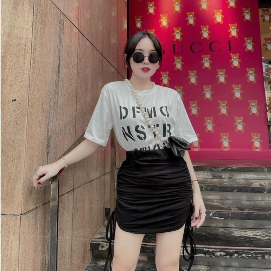 Set đồ nữ cá tính, set váy ngắn áo thun đi chơi sang chảnh mùa hè đẹp 8A00107 JKR | BigBuy360 - bigbuy360.vn