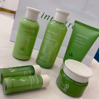 BỘ DƯỠNG TRÀ XANH 6 MÓN INNISFREE GREEN TEA BALANCING SPECIAL SKIN CARE EX 2020