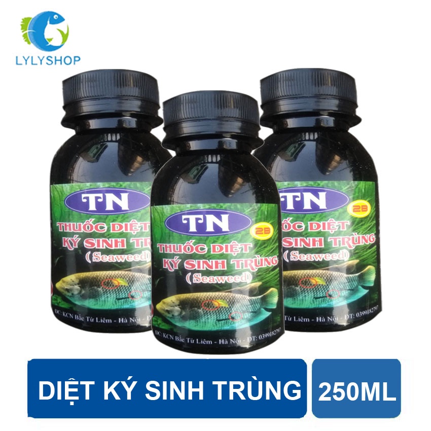Thuốc Diệt Ký Sinh Trùng Ở Cá & Diệt Khuẩn, Diệt Tảo Trong Nước TN 2B Seaweed (100ml)