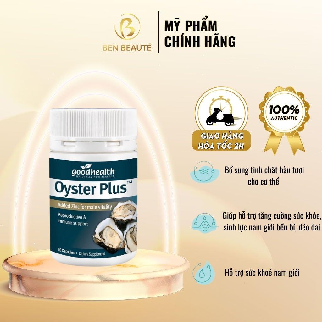 Viên Uống Tinh Chất Hàu Oyster Plus Goodhealth 60 Viên