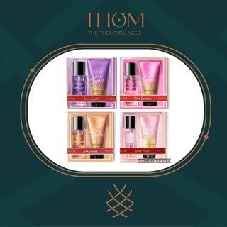 AMBER ROMANCE | LOVE SPELL | PURE SEDUCTION | MINI GIFT SET DƯỠNG XỊT THƠM TOÀN THÂN VICTORIA’S SECRET