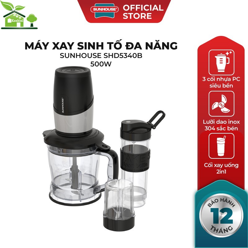 Máy Xay Sinh Tố Đa Năng Sunhouse SHD5340