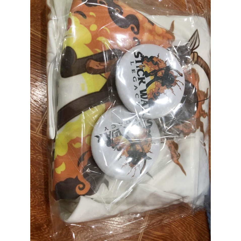 Huy hiệu game Stick War  Legacy  Đại chiến người que cài áo balo