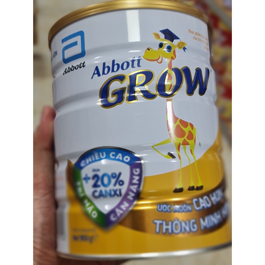 Sữa bột Abbott Grow số 4 lon thiếc 900g