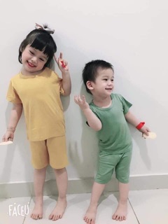 Bộ Minky Mom chất thun lạnh