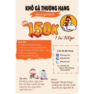 Khô Gà Thượng Hạng - Cô Phương