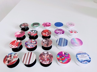Giá đỡ điện thoại popsocket tông tím aesthetic