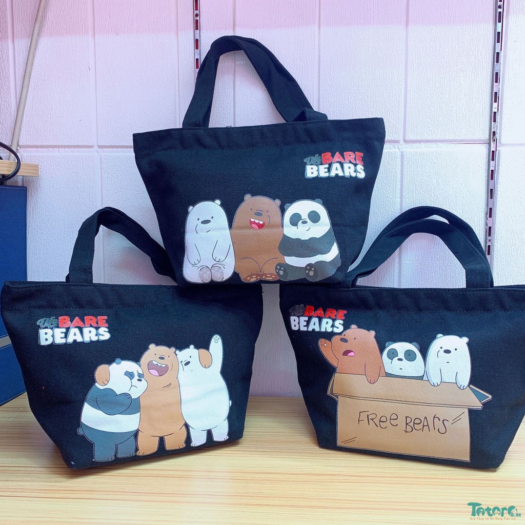 Túi tote We Bare Bear