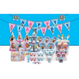 {Mega Set} Bộ phụ kiện trang trí bàn tiệc theo chủ đề Chú Chó Cứu Hộ