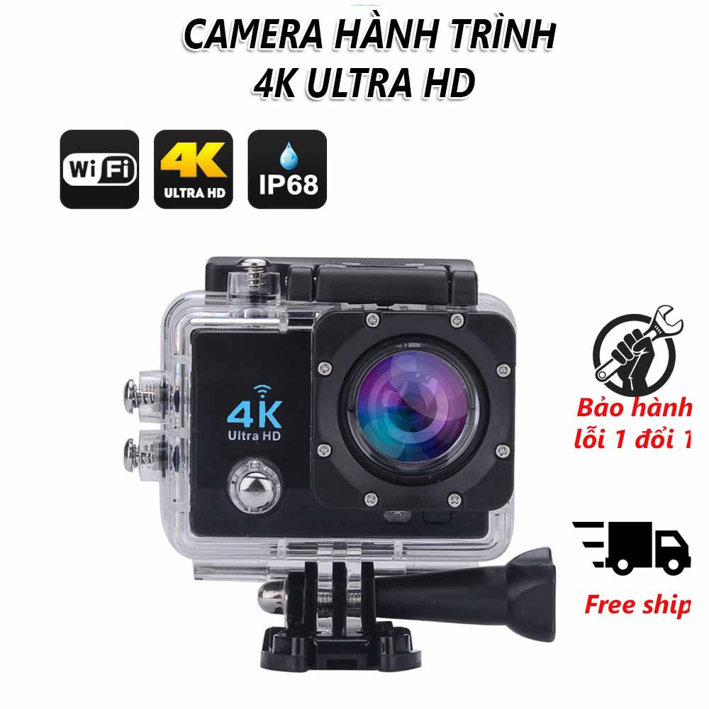 Camera hành trình 4k,Camera Hành trình chống nước 4K Sports Ultra HD DV - Hàng nhập khẩu - bảo hành uy tín