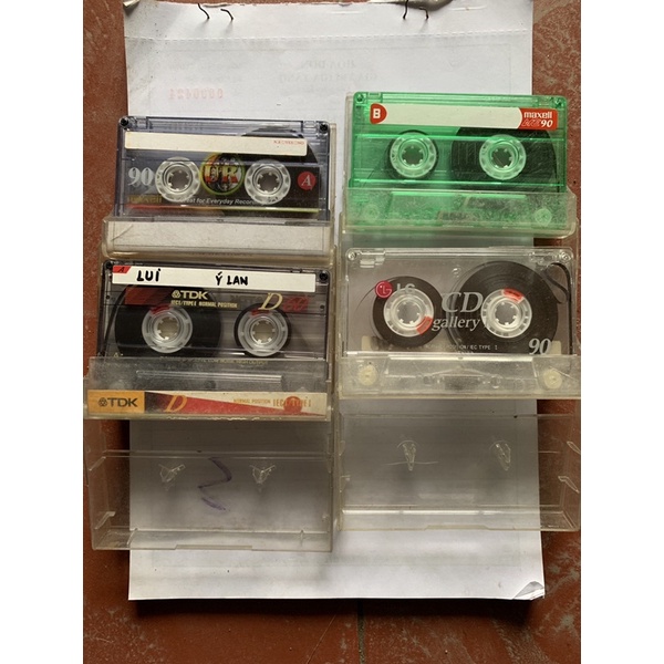 băng đài cassette 1 nước