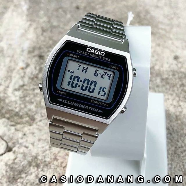 Đồng hồ nữ dây kim loại Casio chính hãng Anh Khuê B640WD-1AVDF (35mm)