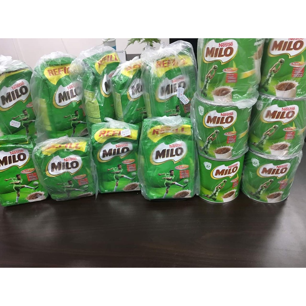 Sữa tăng chiều cao Milo gói 760gr - Hàng nội địa Úc