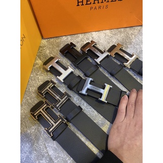 Dây lưng chữ H, thắt lưng H thời trang nam, dây nịt lưng nam 2022