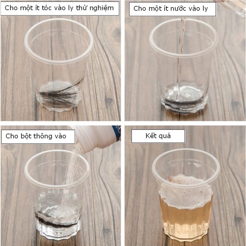 Bột thông cống J13100 Bột thông bể phốt bồn cầu bồn rửa bát 110g