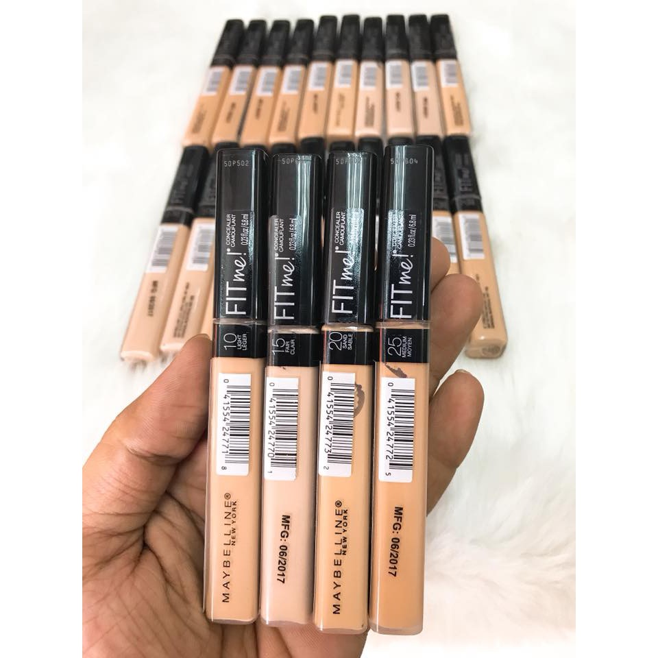 (Có Bill) Thanh che khuyết điểm Maybelline Fit Me Concealer CHÍNH HÃNG CTY CÓ TEM TIẾNG VIỆT