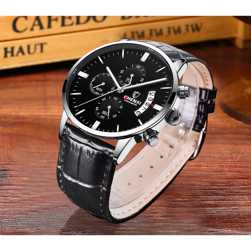 Đồng Hồ Đeo Tay Chexi Chống Nước 30M Bằng Thép Không Gỉ Chất Lượng Cao Dành Cho Nam