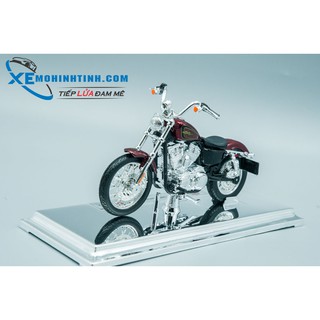 Xe Mô Hình Harley Davidson 2012 Xl 1200V Seventy-Two 1:18 Maisto (Đỏ)