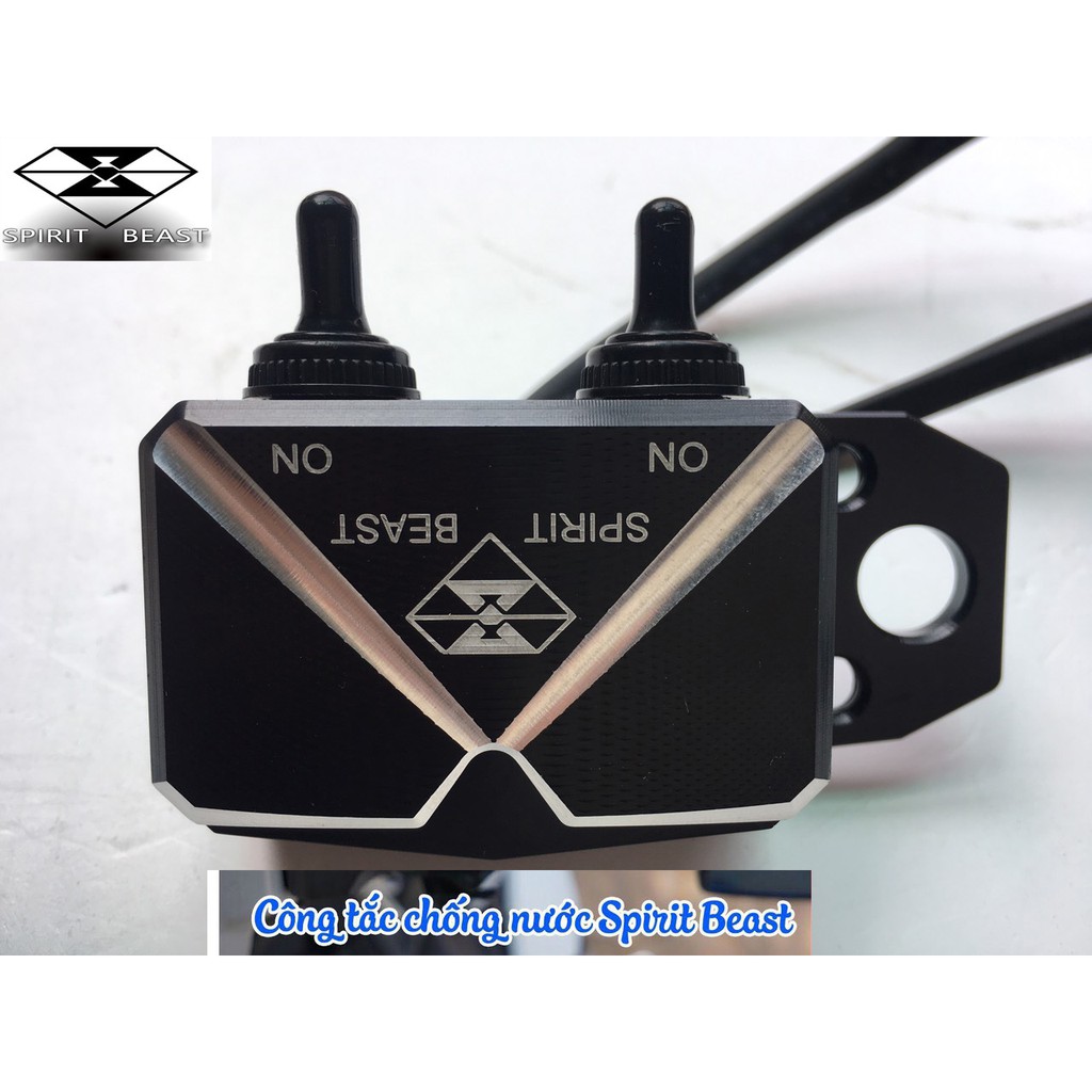Công tắc đèn trợ sáng CNC - Spirit beast- chính hãng