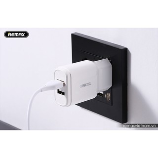 Bộ sạc 2 cổng USB WP-U67 2.4A chân MiCro