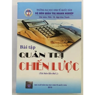 Sách bài tập quản trị chiến lược