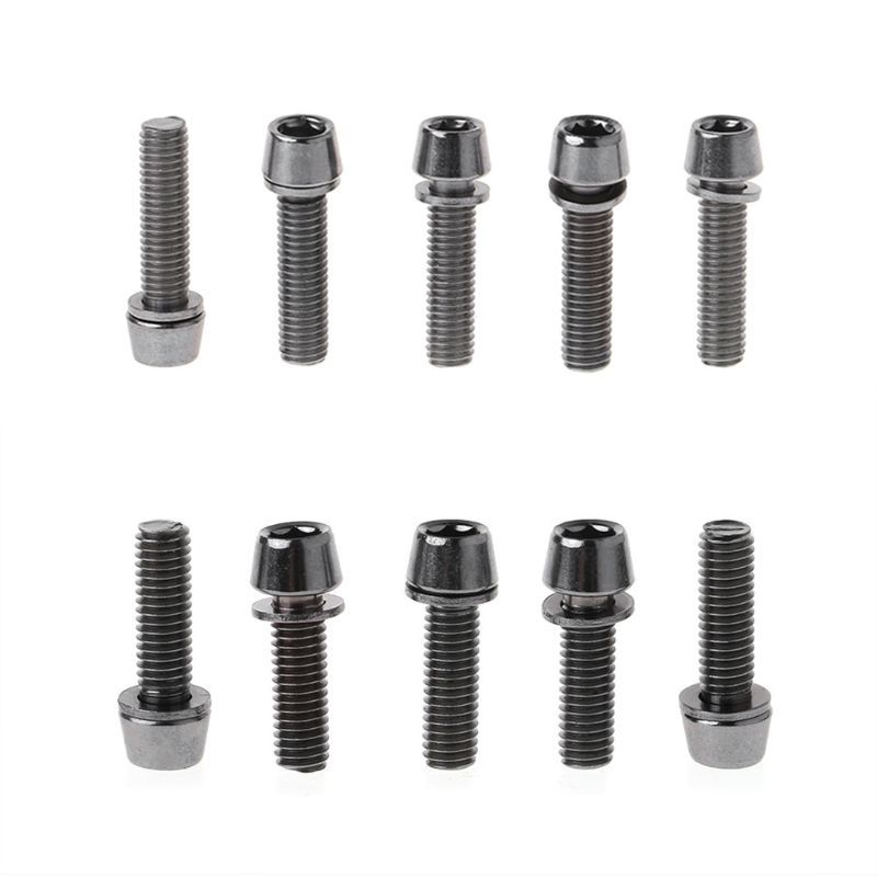Bộ 5 Ốc Vít M5x20mm M6x20mm Cho Xe Đạp Leo Núi
