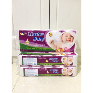 GIẤY VỆ SINH MASTER BABY 10 CUỘN 3 LỚP KHÔNG LÕI