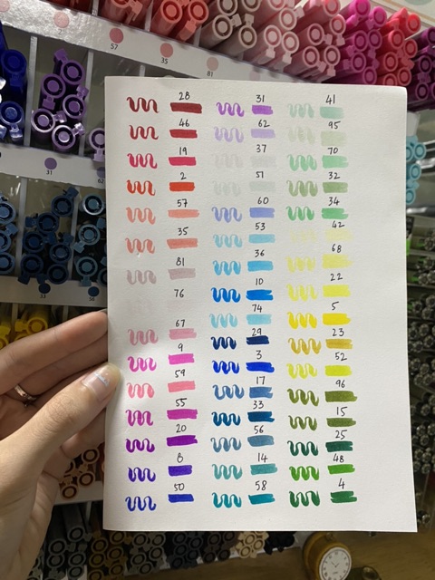 Bút Marvy Brush chuyên dụng viết Calligraphy, Bullet Journal