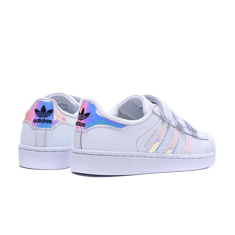 Giày thể thao Adidas Superstar 360 màu trắng đen cho bé trai