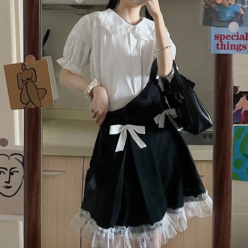 Set Áo Khoác Và Chân Váy Ren Xinh Xắn Dành Cho Nữ | BigBuy360 - bigbuy360.vn