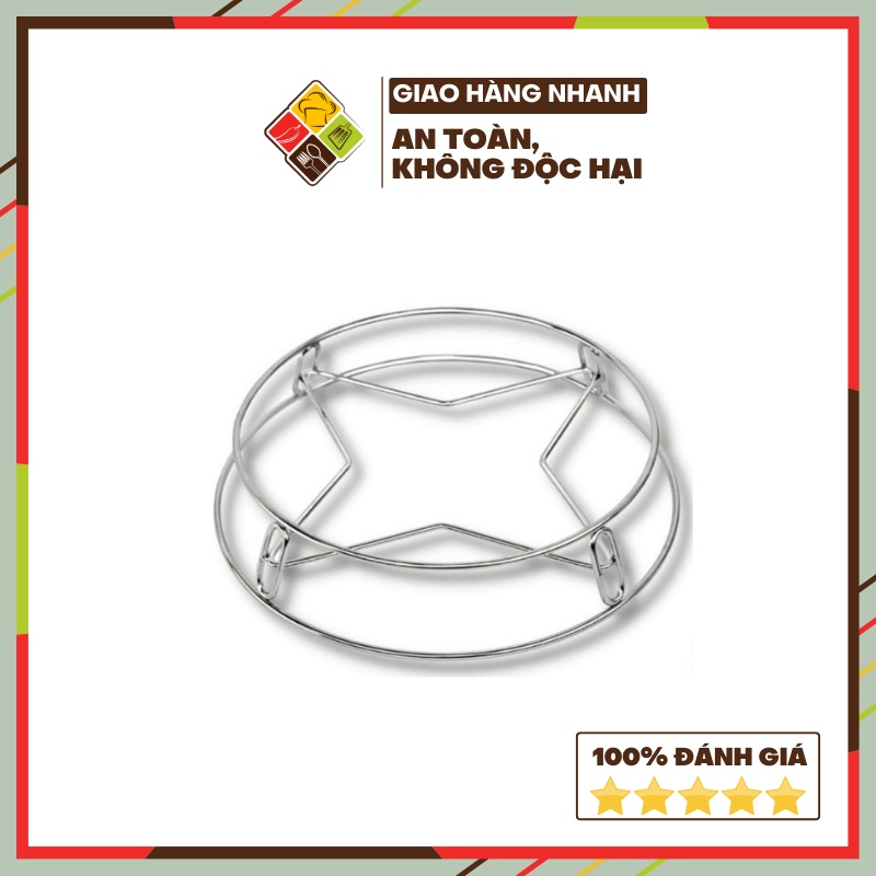 Giá đặt bếp lẩu nướng BEHOMEMALL giá inox 304 đặt chảo bếp cao cấp, tiện lợi