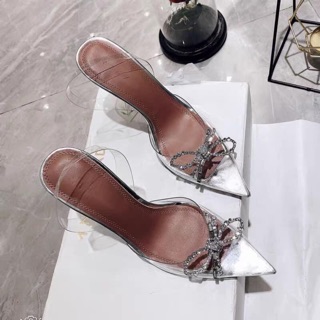 Guốc công chúa nơ lấp lánh