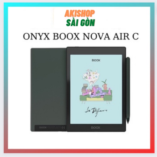 Máy đọc sách ONYX BOOX Nova Air C 32 GB chính hãng Akishop Sài Gòn