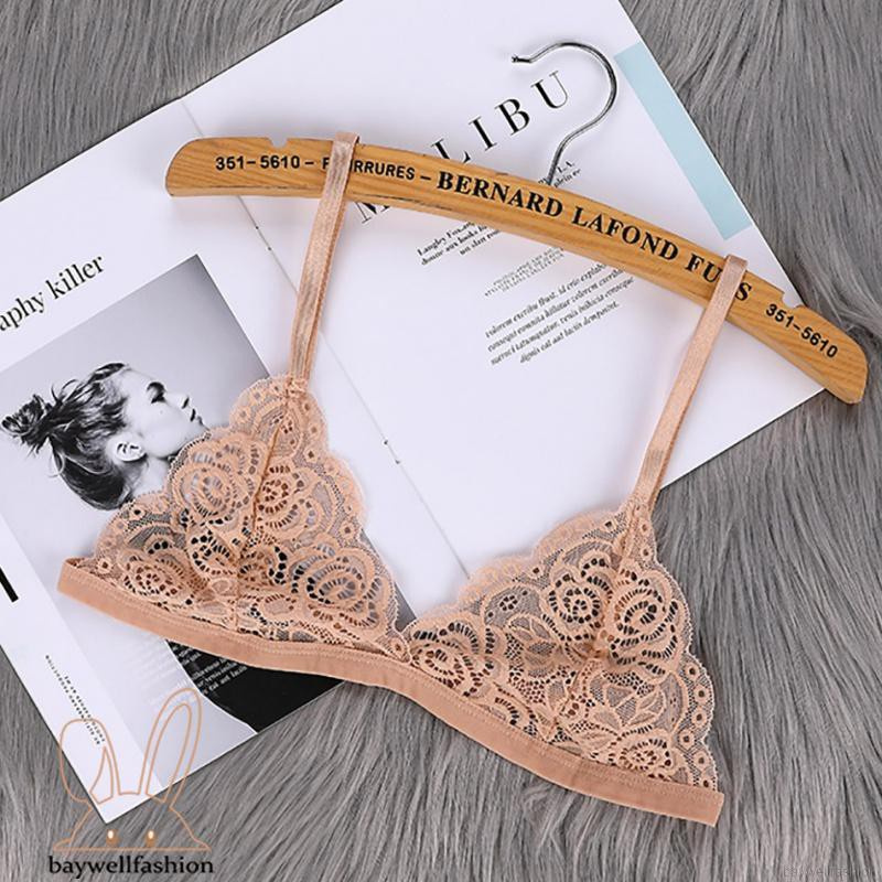 Áo Lót Ren Hoa Trong Suốt Không Gọng Quyến Rũ Cho Nữ | BigBuy360 - bigbuy360.vn