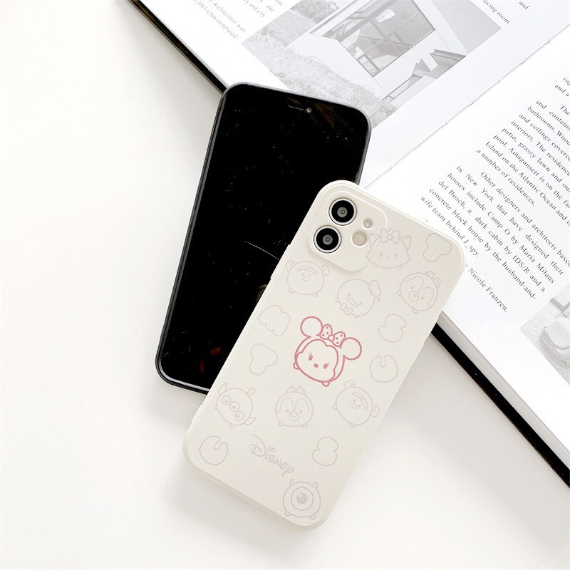 Ốp lưng iphone hình Mouse chicken siêu quậy dẻo cạnh vuông bảo vệ camera 7plus/8plus/x/xs/xsmax/11/12/13/14/pro/promax