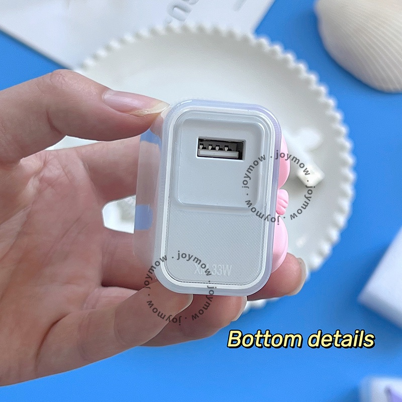 Ốp Điện Thoại Silicon Mềm Trong Suốt Kèm Dây Cáp Sạc Xiaomi 27 / 30 / 33W 33W