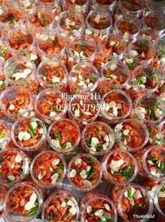 Mắm tép đu đủ
