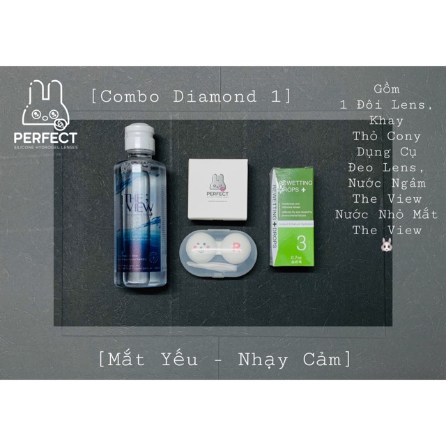 [Mắt Yếu - Nhạy Cảm] Combo Diamond 1 - The View