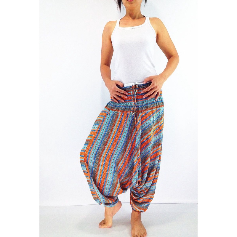 Quần Harem đáy thụng, quần tập yoga, múa bụng