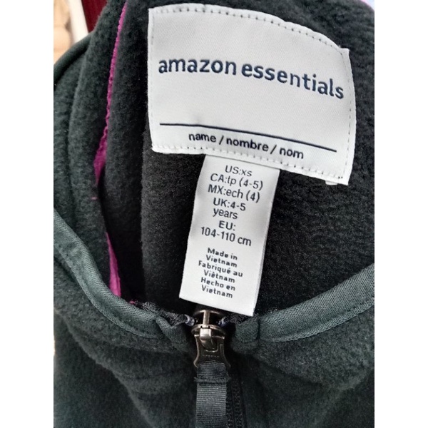 Áo khoác nỉ VNXK Amazon