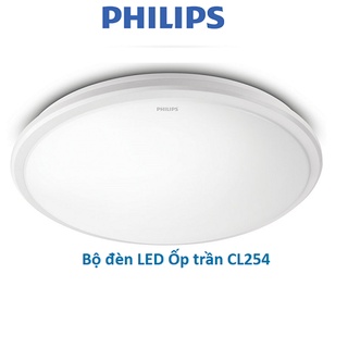 Bộ đèn PHILIPS LED ốp trần tròn CL254- Công suất (12W,17W,20W) ánh sáng trắng