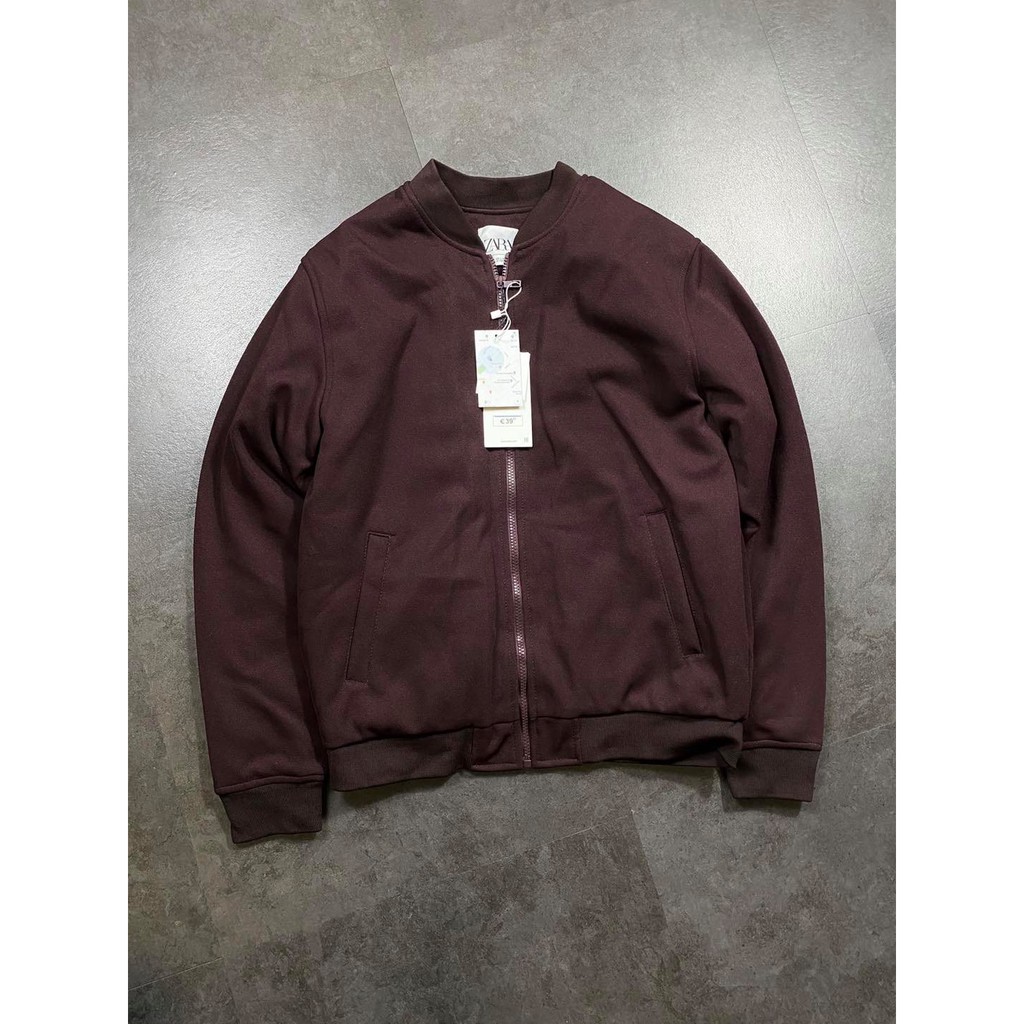 bomber trần bông zara