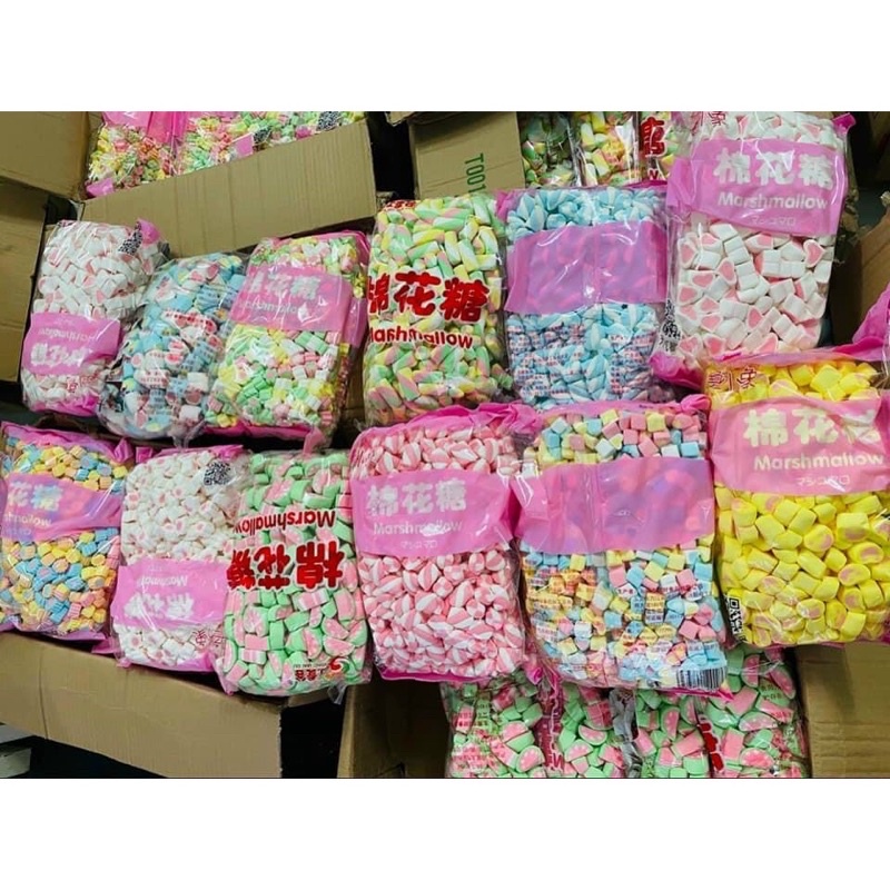 GÓI 1KG KẸO BÔNG MARSHMALLOW