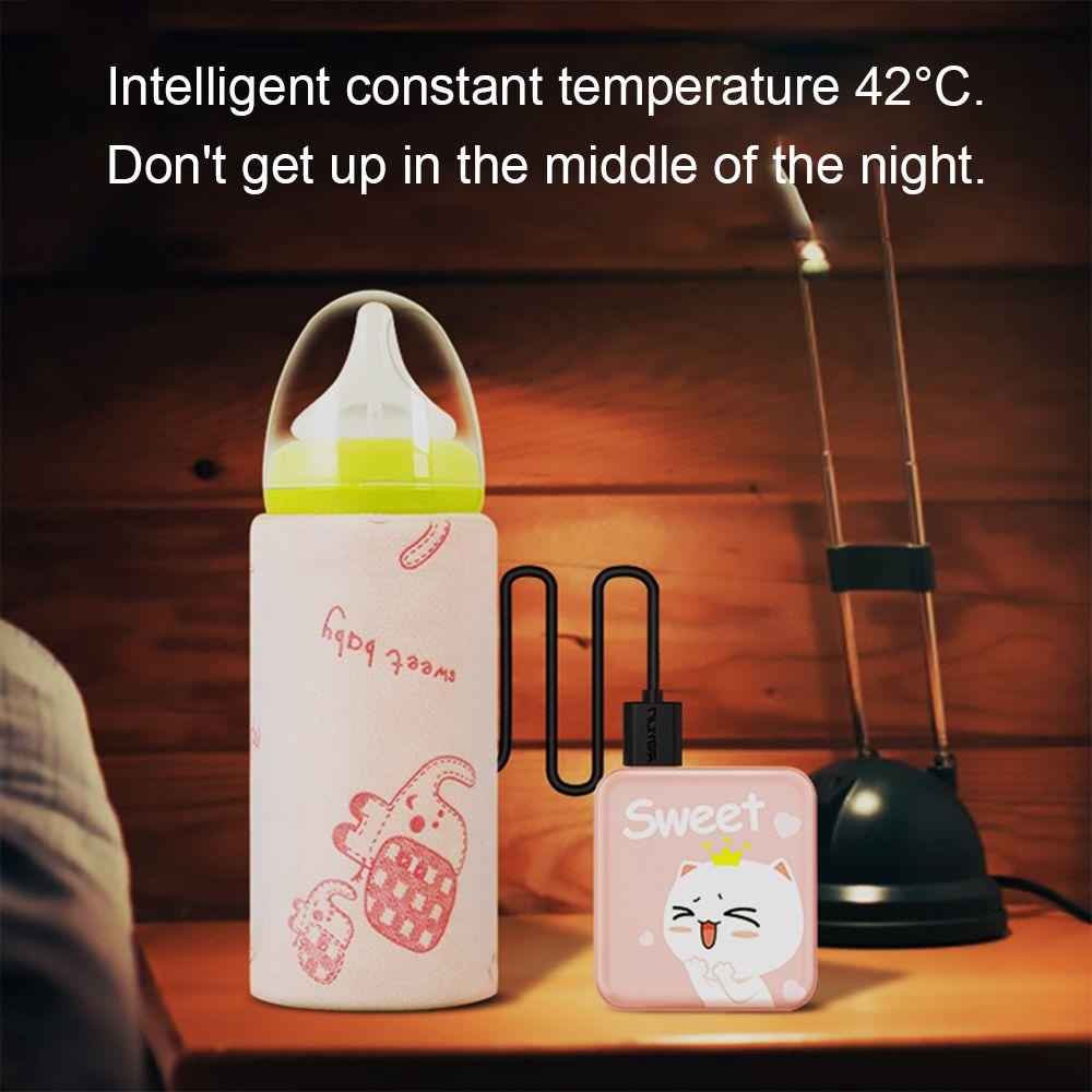 Túi Hâm Nóng Bình Sữa Cho Bé Sơ Sinh Sạc Cổng USB Tiện Dụng
