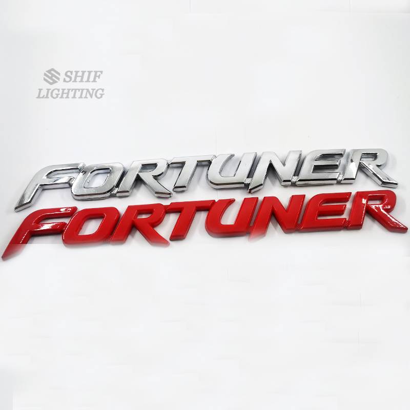 1 Miếng Dán Chữ Cho Xe Toyota Fortuner
